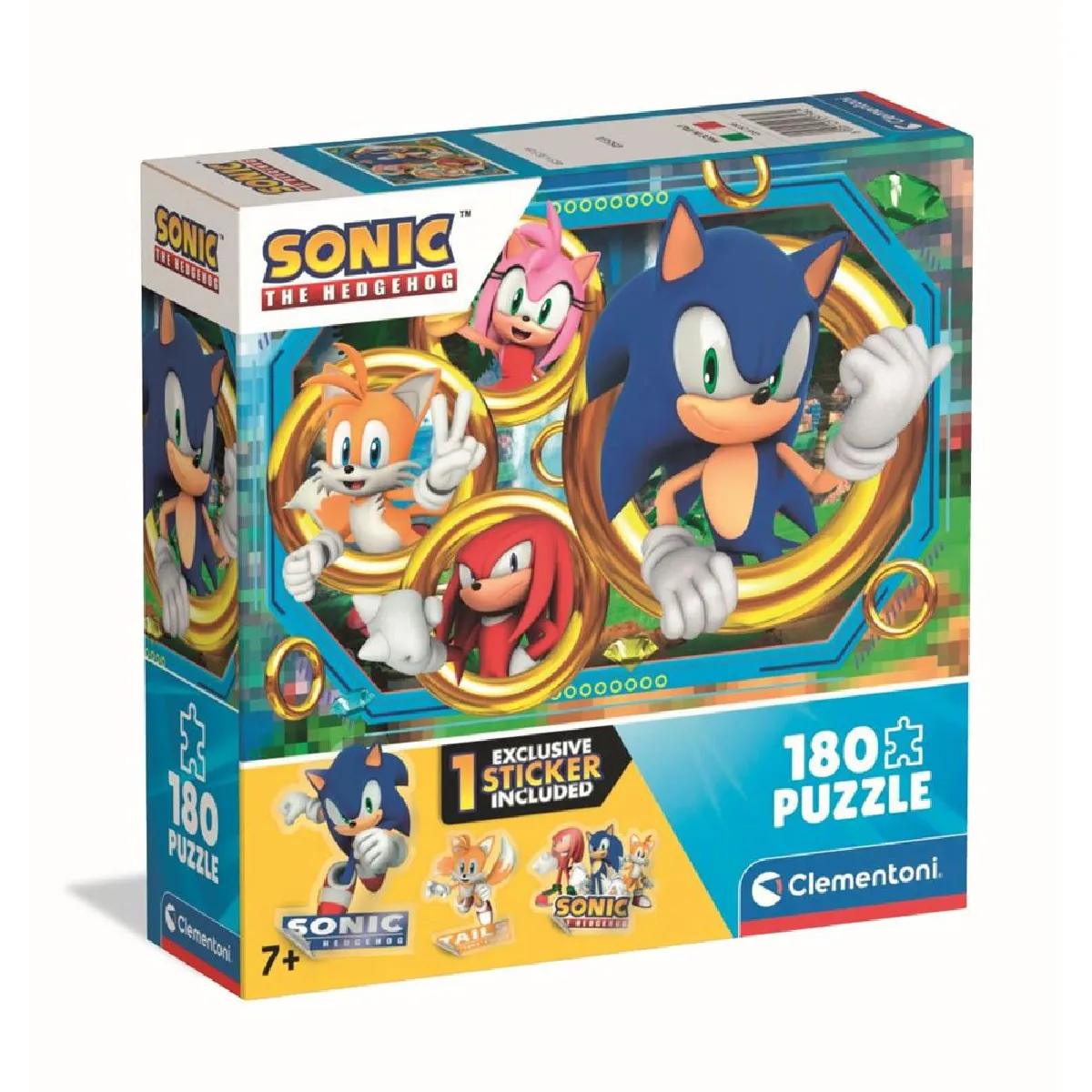 Puzzle 180 pièces Clementoni Sonic - vue 4