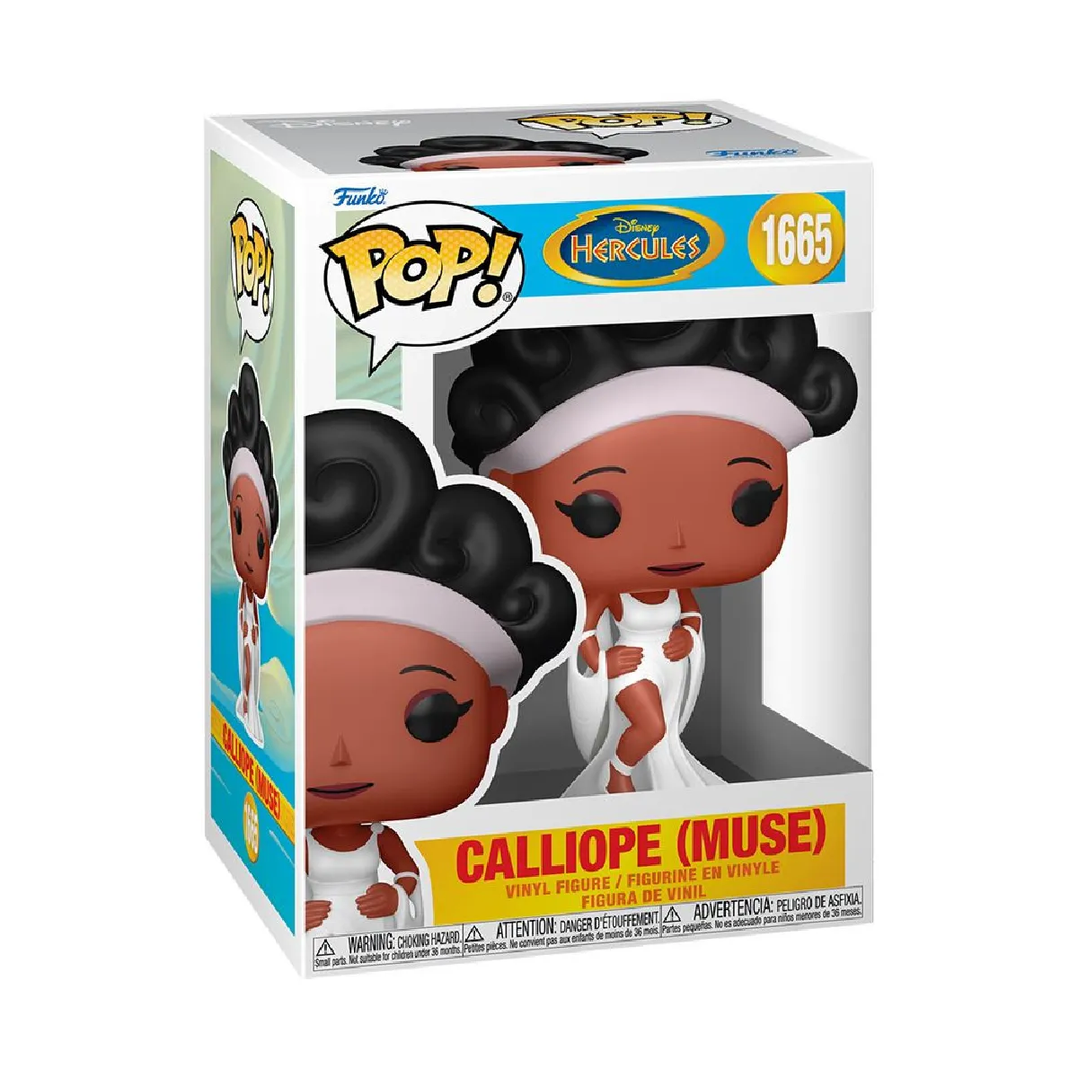 Figurine Funko Pop Disney Hercules Calliope Muse - vue 2