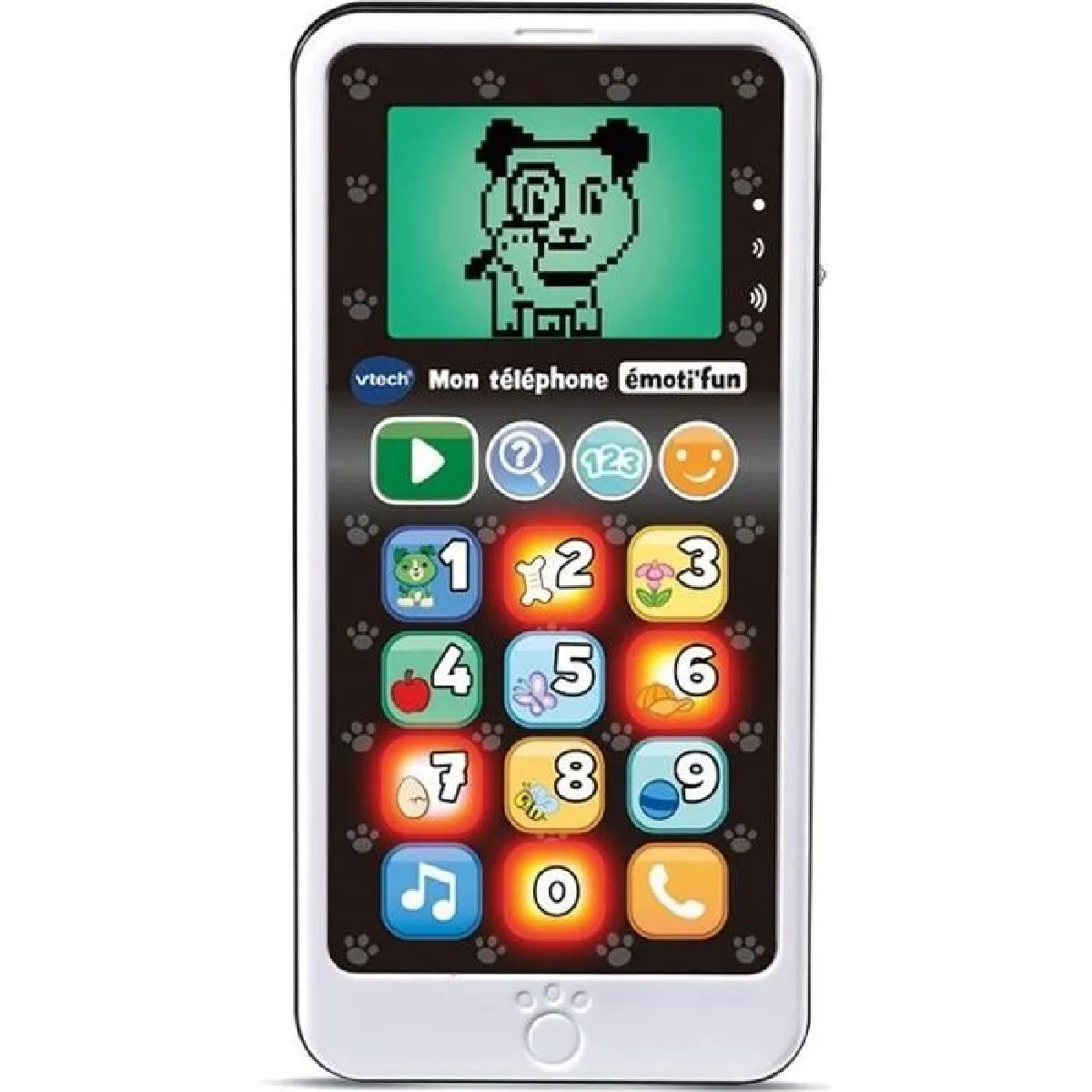 JOUETS ELECTRONIQUES EDUCATIFS MON TELEPHONE EMOTI'FUN & - vue 4