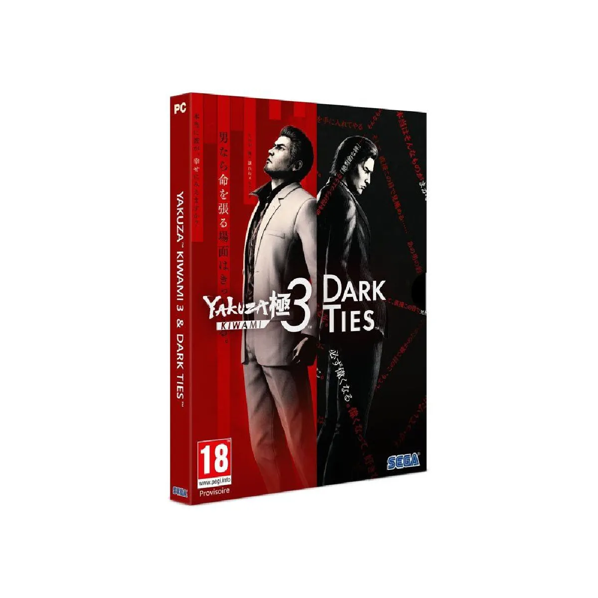 Yakuza Kiwami 3 & Ties Jeu PC Code in a Box - vue 8