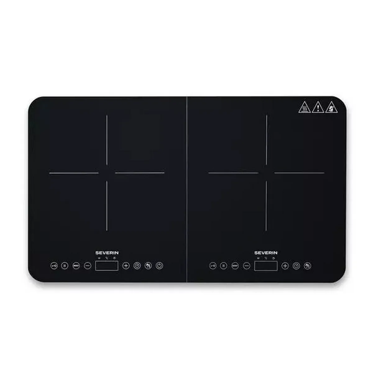 Table de cuisson induction 2 feux 3400w noir - DK1027 - SEVERIN