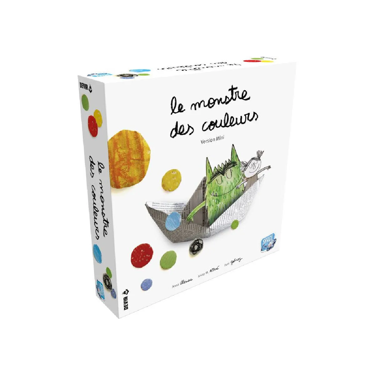 SCOCMT0101FR Le Monstre des Couleurs Mini jeu coopératif 3+ 2-5 joueurs