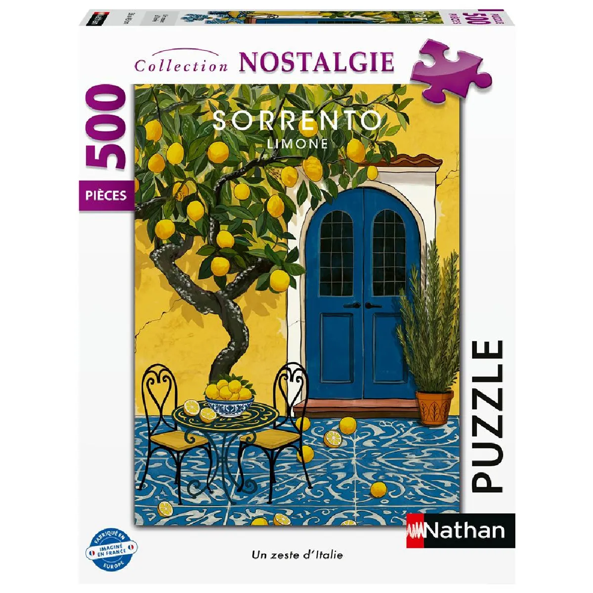 Puzzle 500 pièces : Un zeste d?Italie Ravensburger Nathan - vue 2