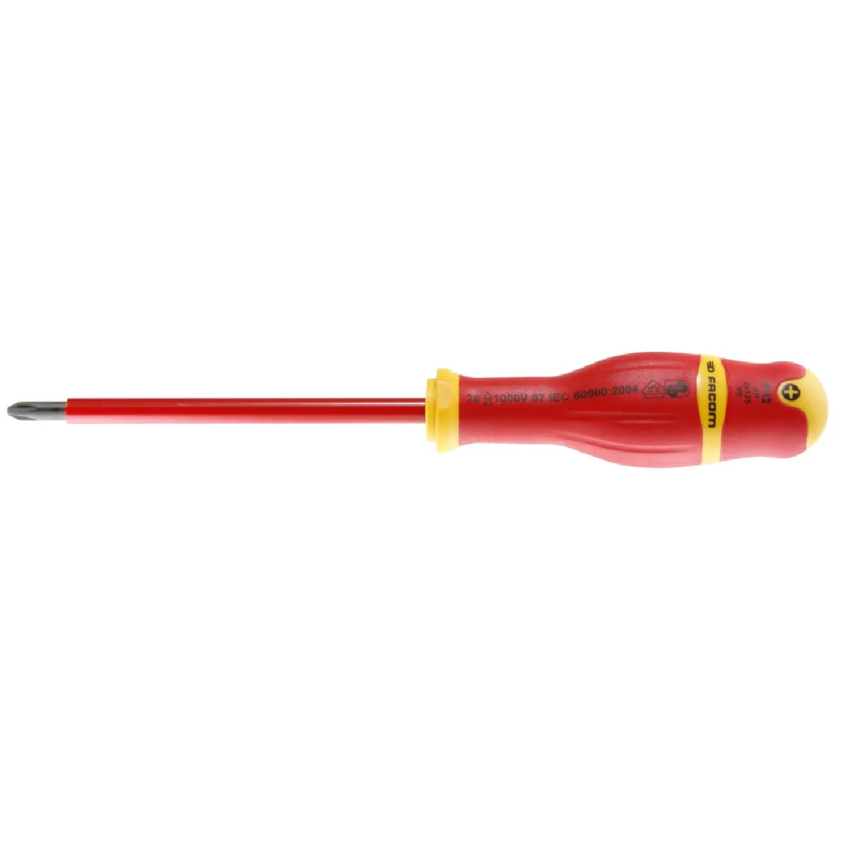 Tournevis isolé FACOM ProTwist Cruciforme 10 x 200mm ATP4X200VE