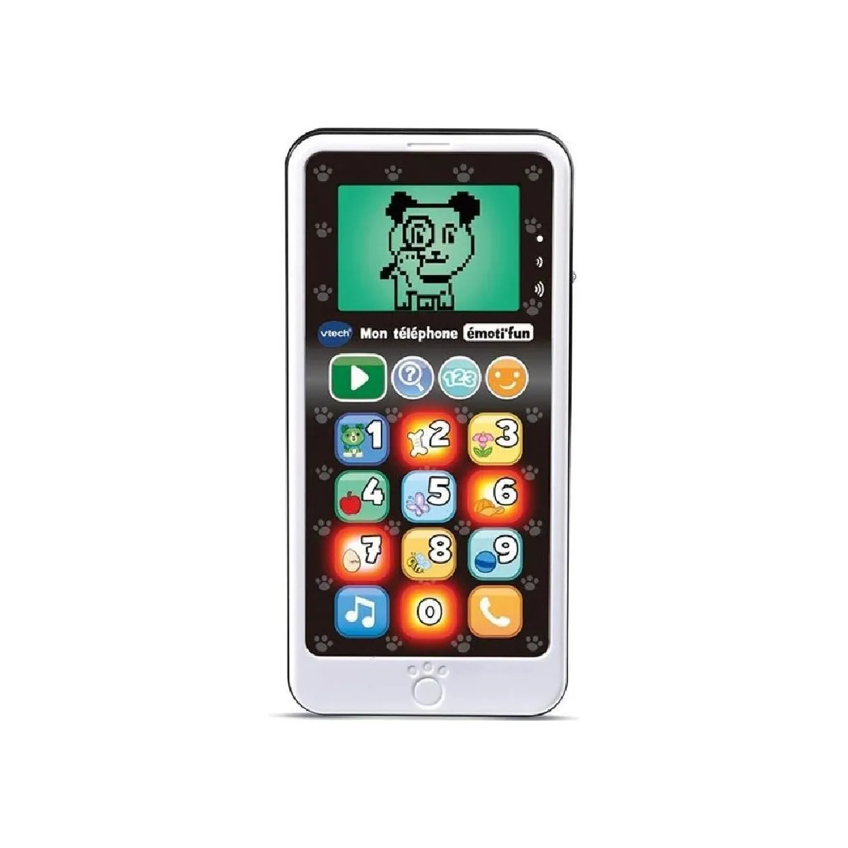 JOUETS ELECTRONIQUES EDUCATIFS MON TELEPHONE EMOTI'FUN & - vue 8