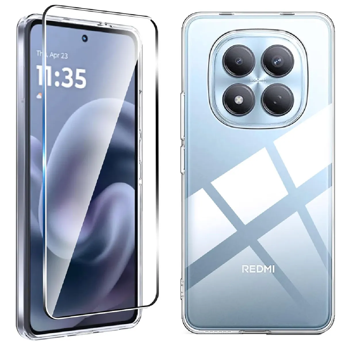 Xeptio Coque Avec Protection D'écran Xiaomi Redmi Note 15 Pro+ 5G