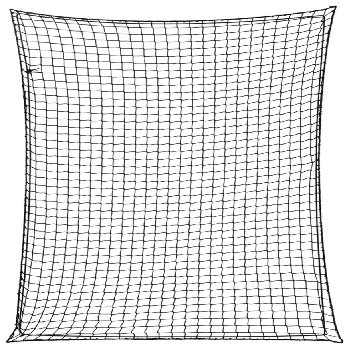 Comparer les prix de vidaXL Filet pour remorque avec corde élastique noir 3x3 m PP