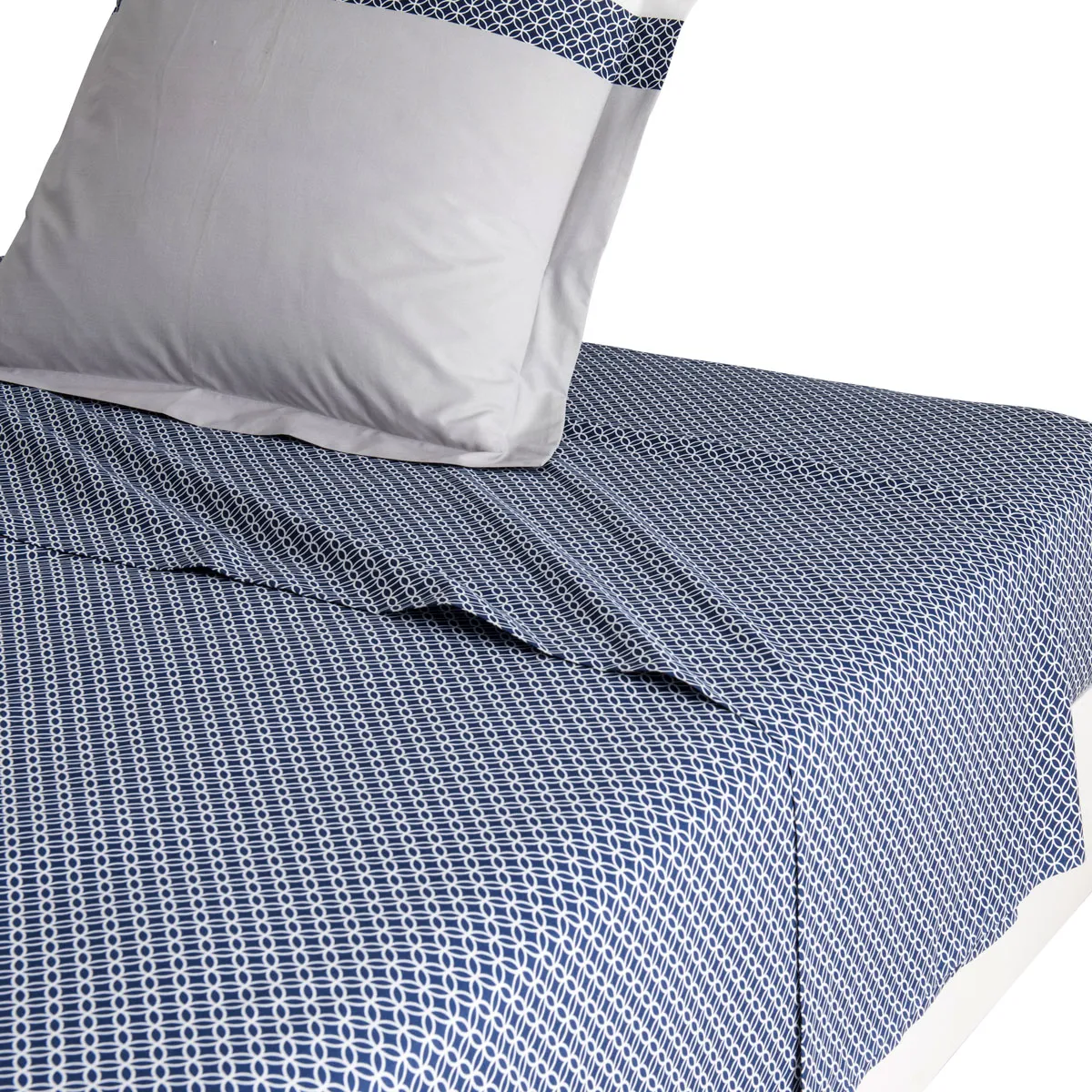 Origin Drap plat en Bambou - 240 x 300 cm - Gris
