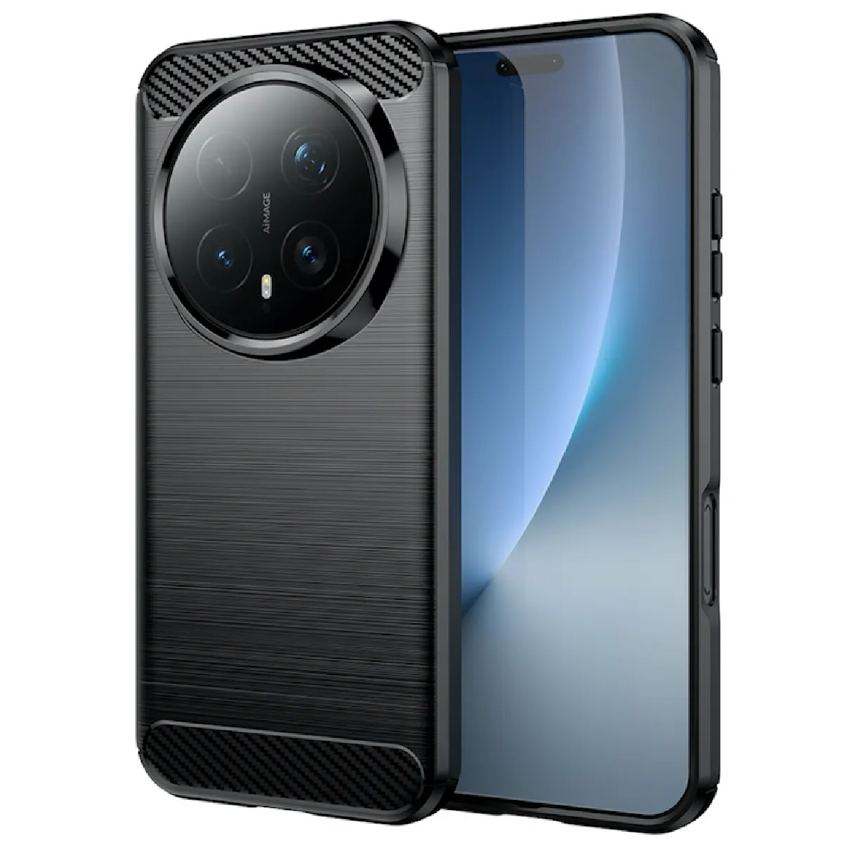 Htdmobiles Noir Coque En Silicone Et Verre Trempé Pour Honor Magic 8 Pro 5G
