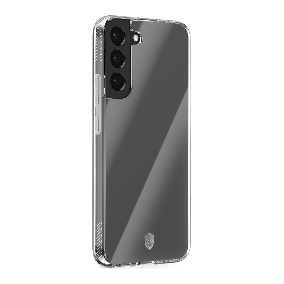 FORCE  Case Coque pour Galaxy S22 Plus 5G Mod&egrave;le PULSE Protection Renforc&eacute;e 3m Transparent