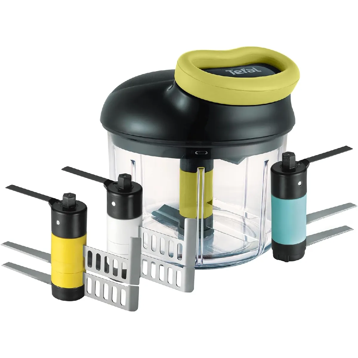 Tefal Hachoir Manuel 5 Secondes 900ml – Lames Inox Vert - vue 2