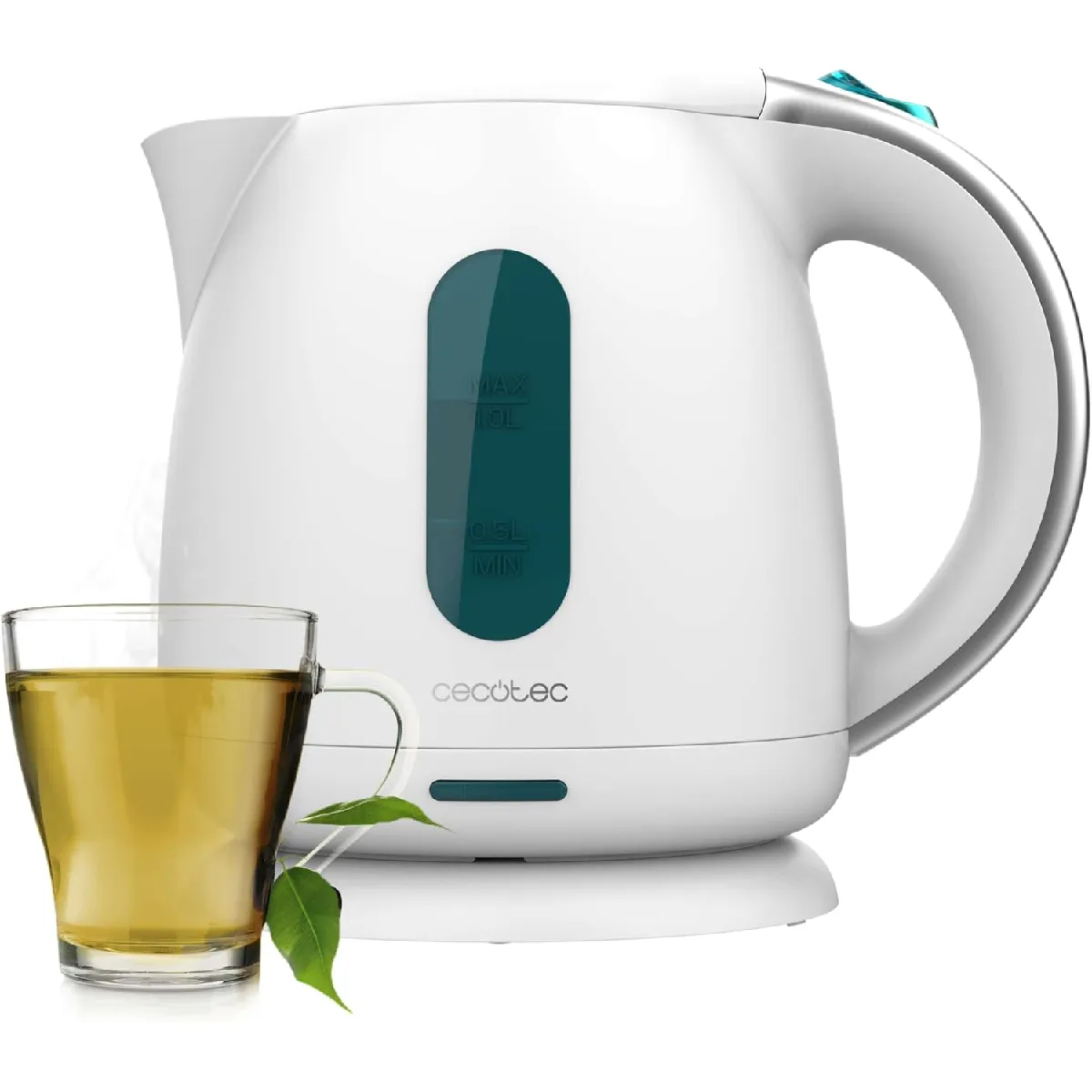 Cecotec - Bouilloire électrique - 1 L - 2200 W - Numérique - Blanc - Image 2
