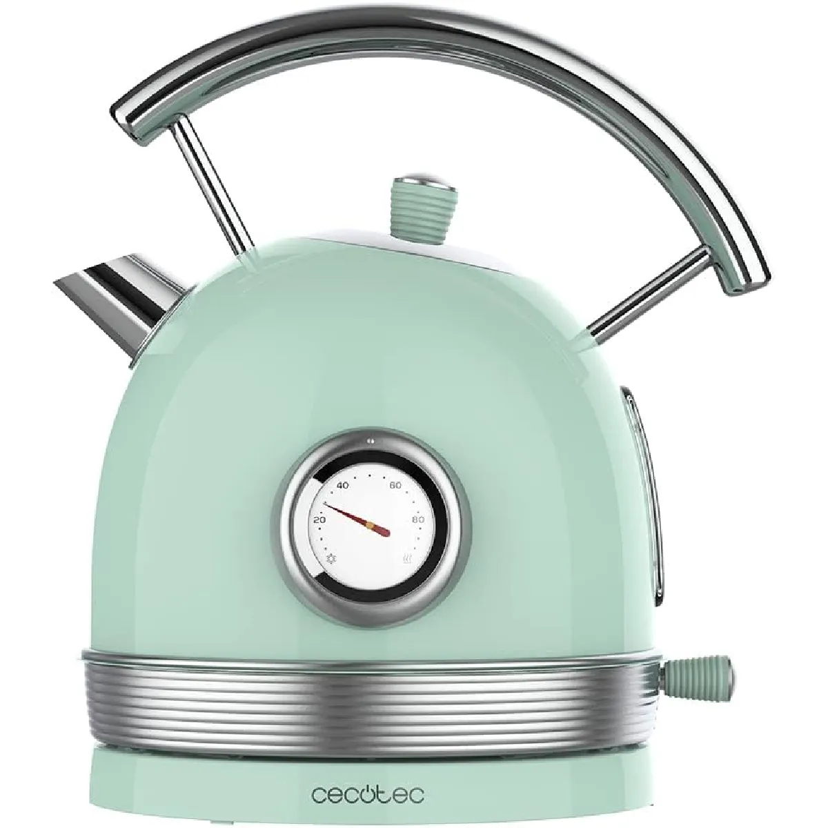 Cecotec Vert Bouilloire Électrique 1,8 L Inox 2200 W