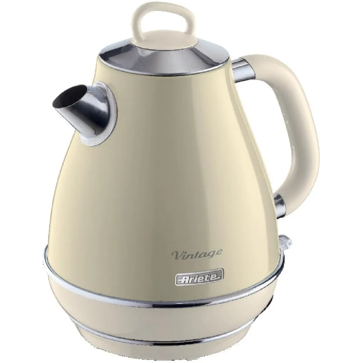 ARIETE Bouilloire &eacute;lectrique 1,7?L beige m&eacute;tal 2000?W