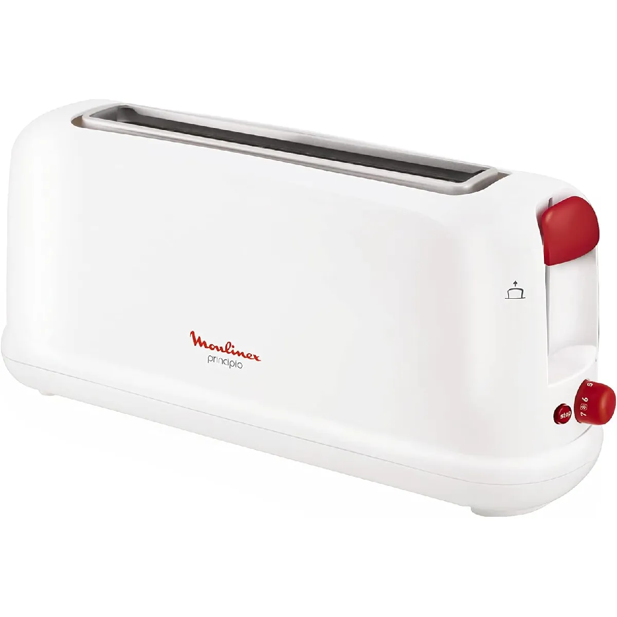 MOULINEX Grille-pain Blanc 1 Fente Longue 1000W