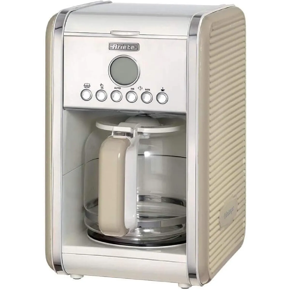 ARIETE Cafeti&egrave;re Filtre Programmable 1,5 L Beige