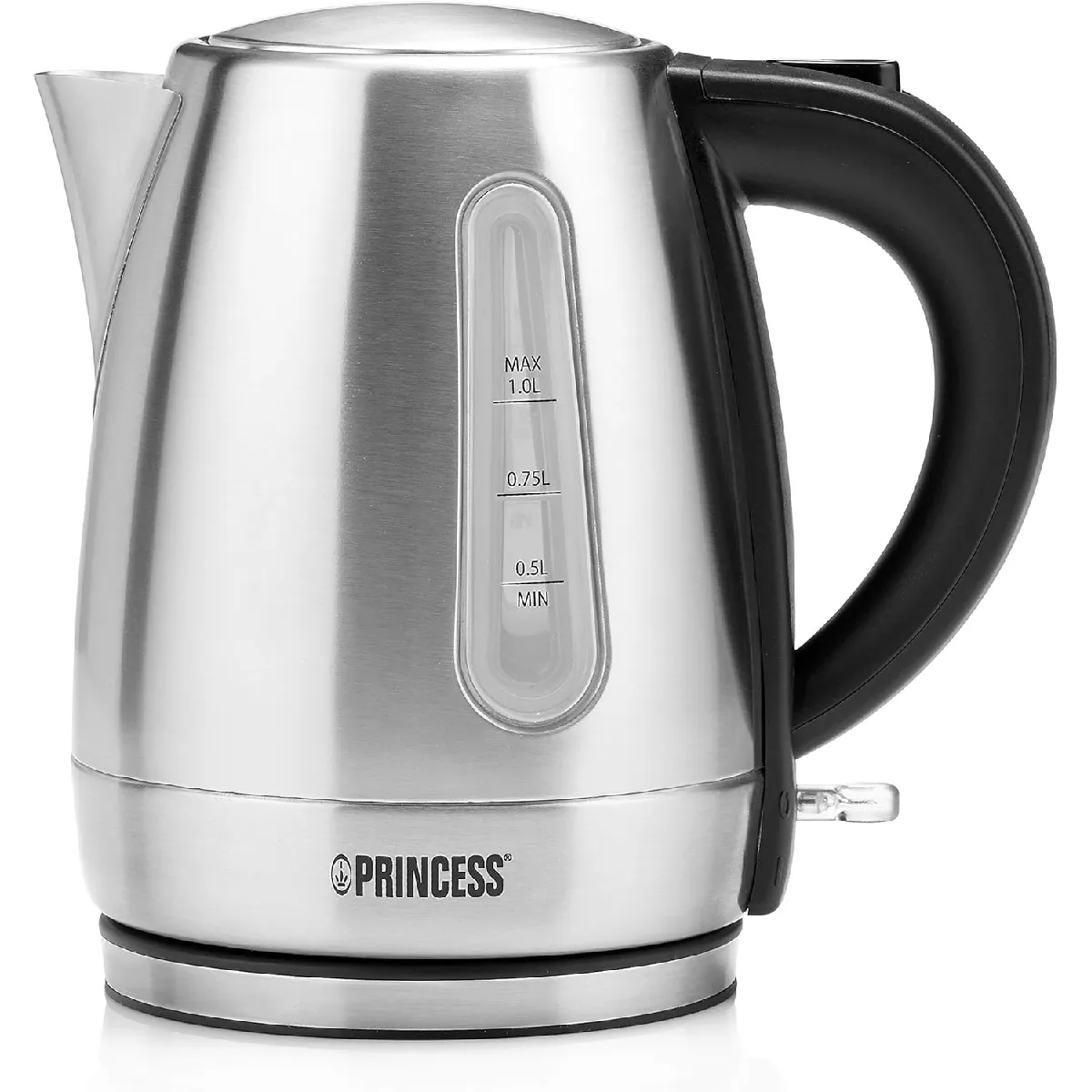 Princess Bouilloire 1?L Inox 2200?W 360°
