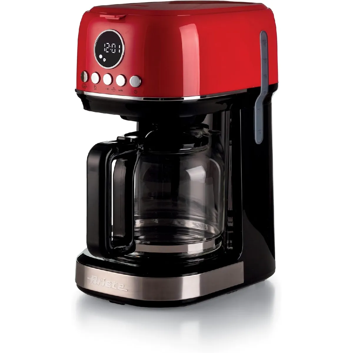ARIETE Cafeti&egrave;re Filtre Programmable 15 Tasses Rouge