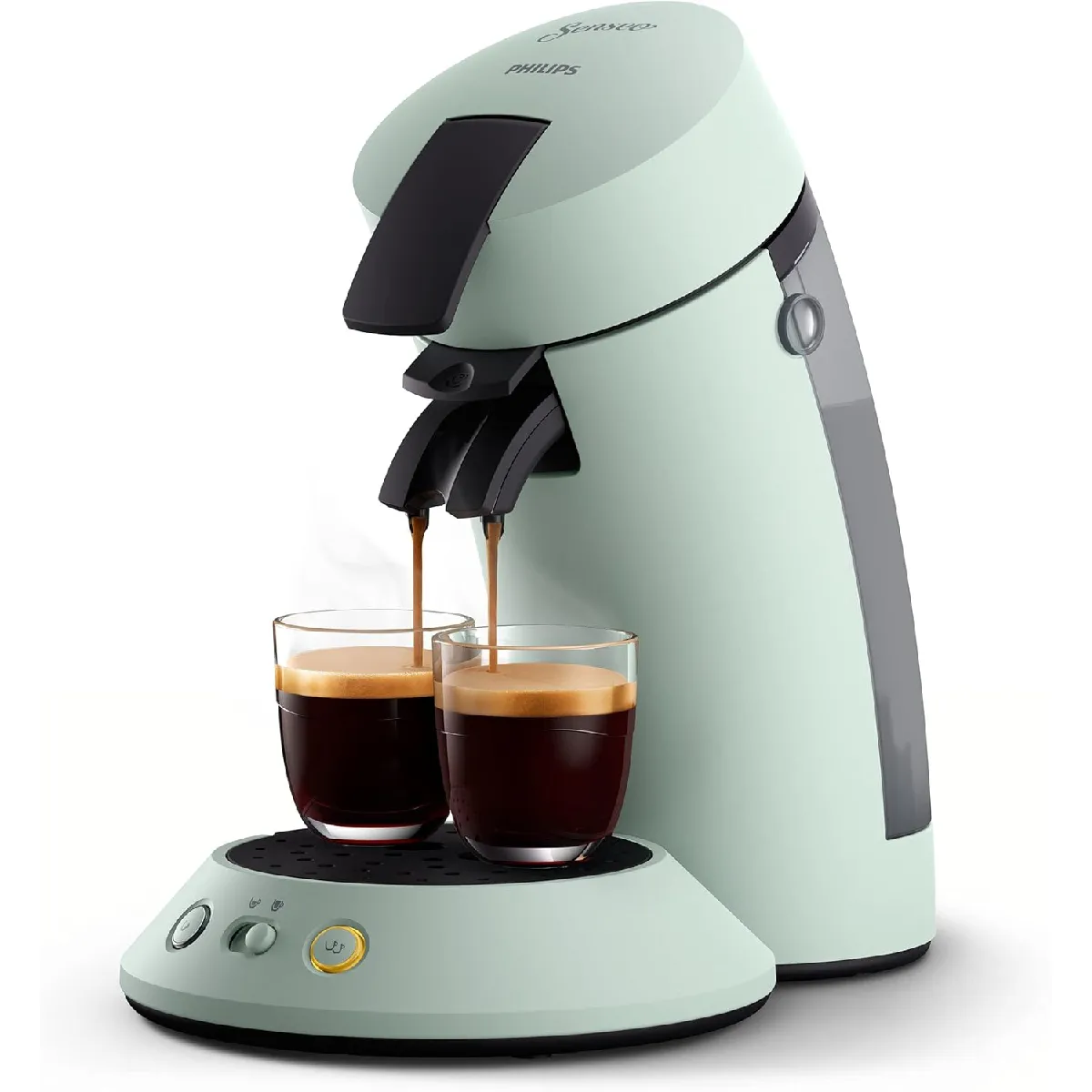 Cafetière dosettes menthe 1-2 tasses Crema Plus