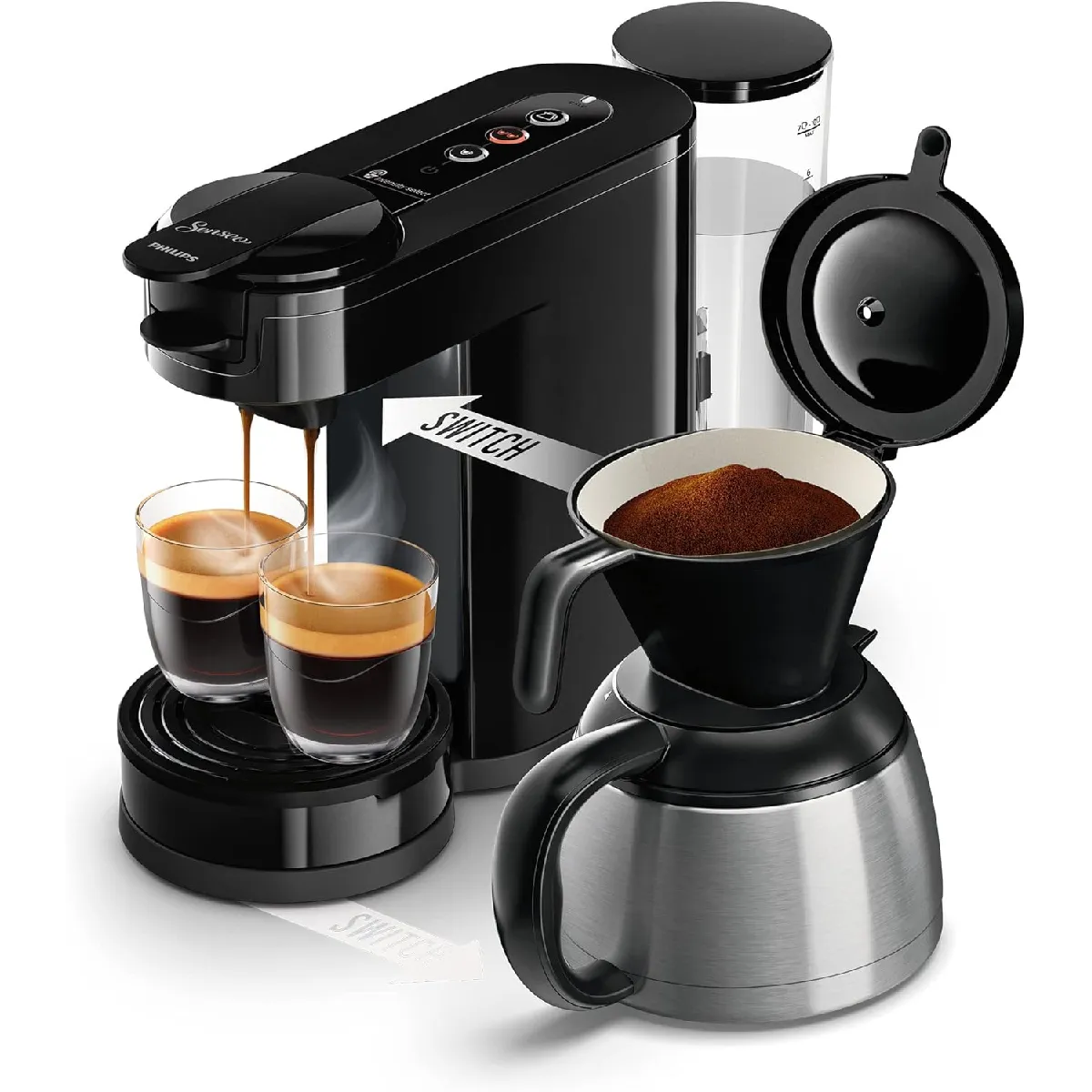 Cafetière filtre 1 Inox Isotherme 2 en 1 - vue 2