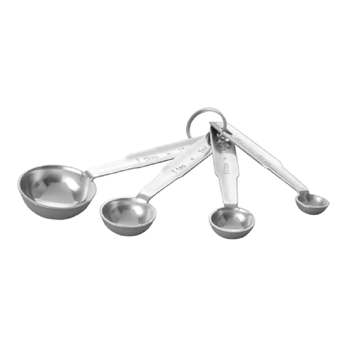 Materiel Chr Pro Ensemble De Cuillères À Mesurer 1/2,5/5,15 Ml - Emga