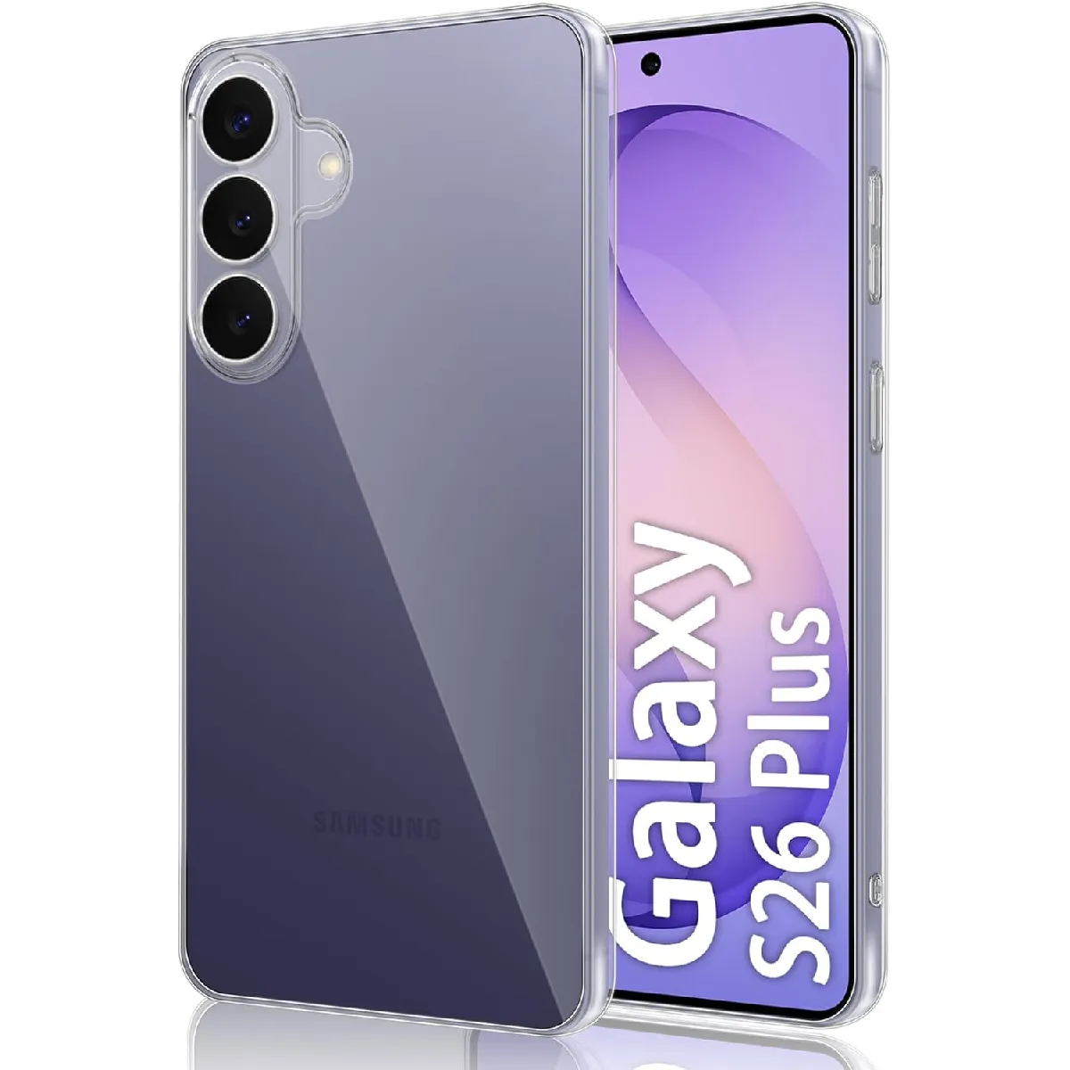 Little Boutik Coque Silicone Samsung Galaxy S26 Plus - Transparent