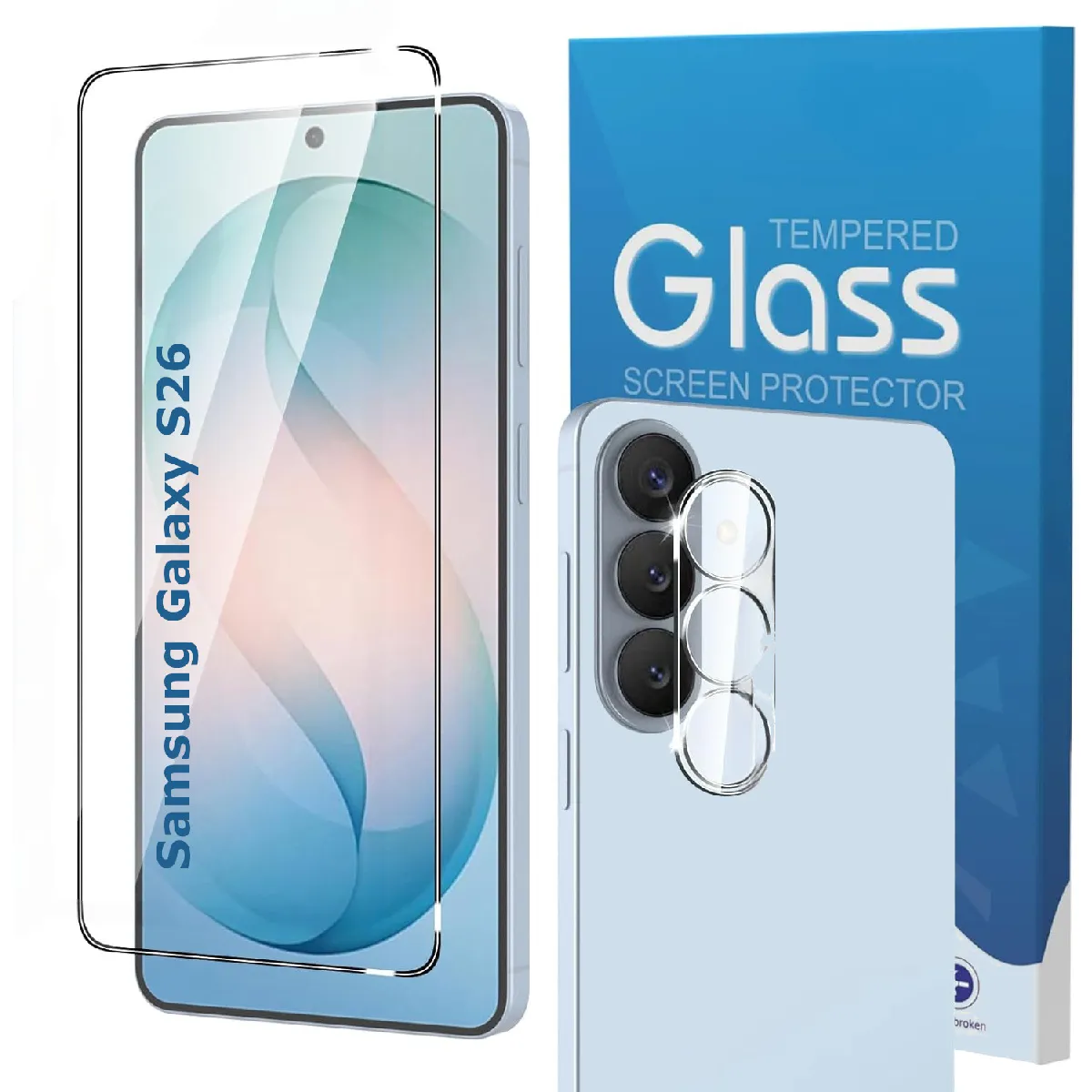 Little Boutik Verre Trempé Et Protection Pour Caméra Arrière Pour Samsung Galaxy S26