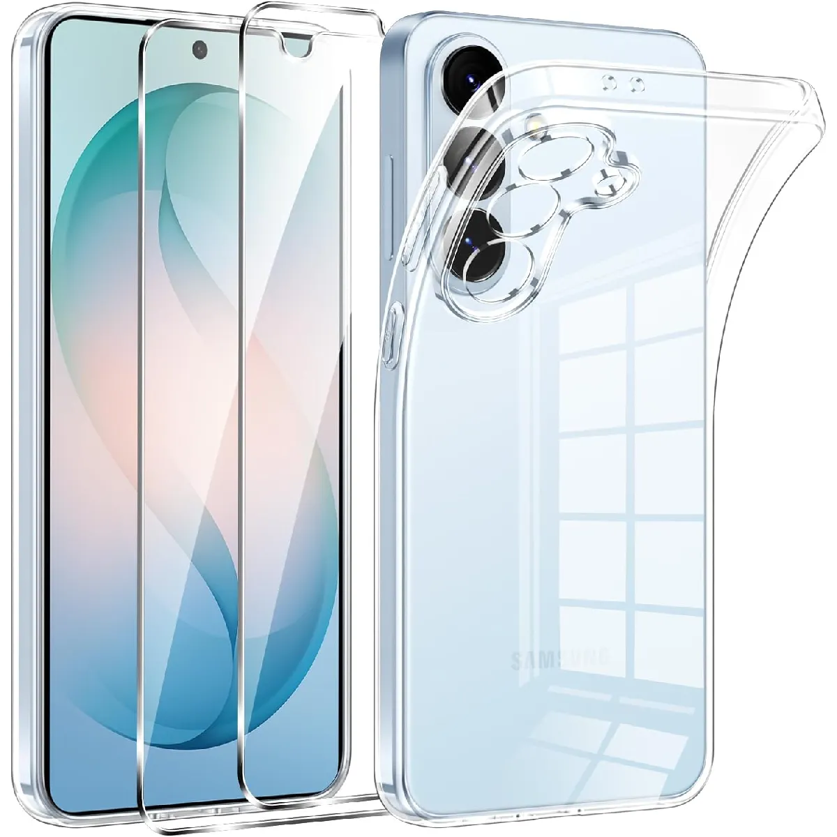 Little Boutik Coque En Silicone Samsung Galaxy S26 - Transparent
