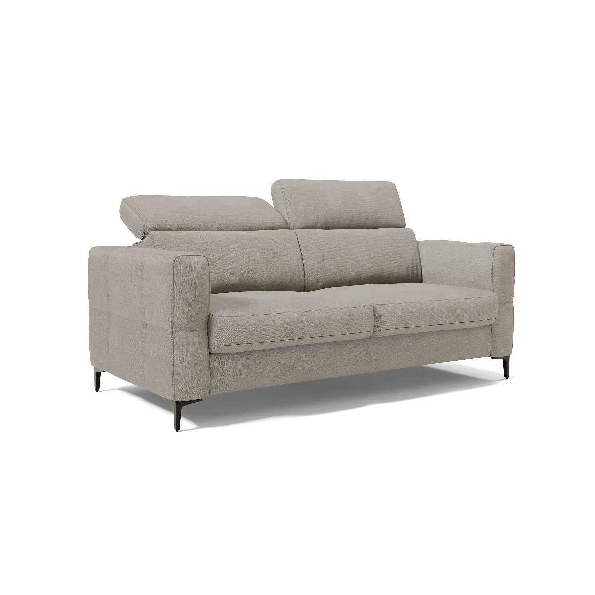 Gardenia Canapé lit avec têtières réglables 218 cm . 160x197 - vue 2