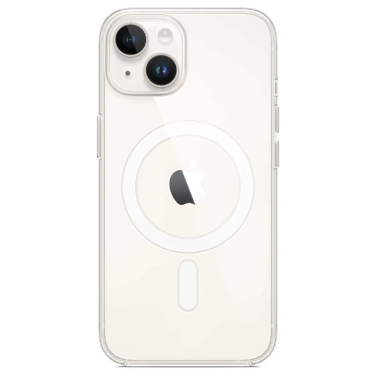 Clearcase MagSafe voor de Apple iPhone 14 - Transparant