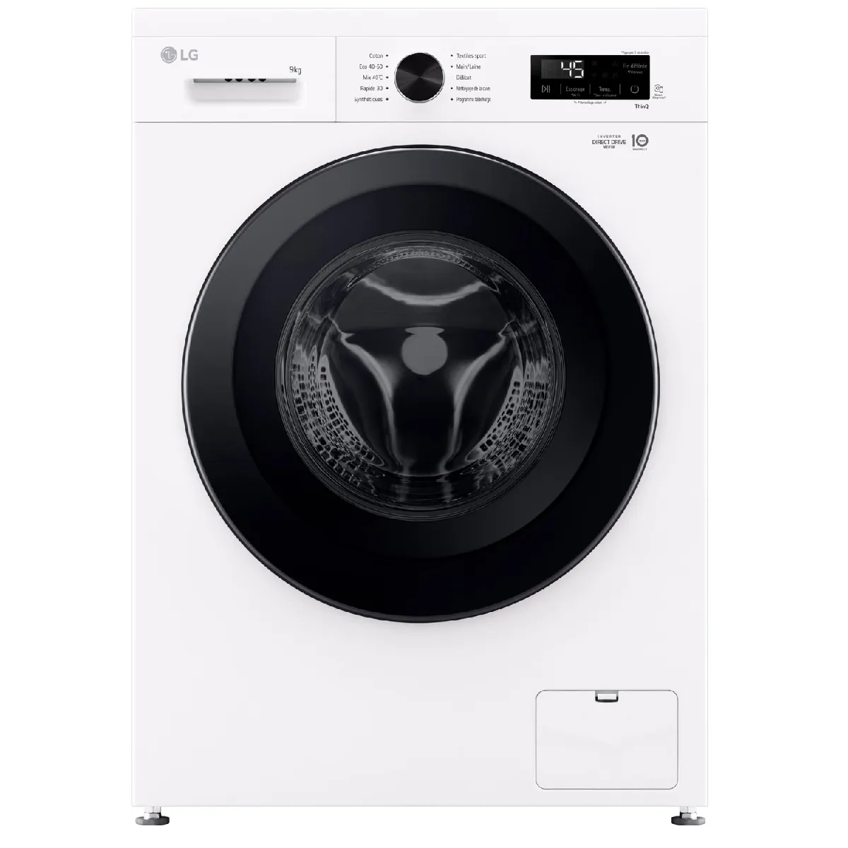 Lave-Linge LG F94B15WH – 9 Kg, 1300 Tr/min, Connecté Wi-Fi - vue 8