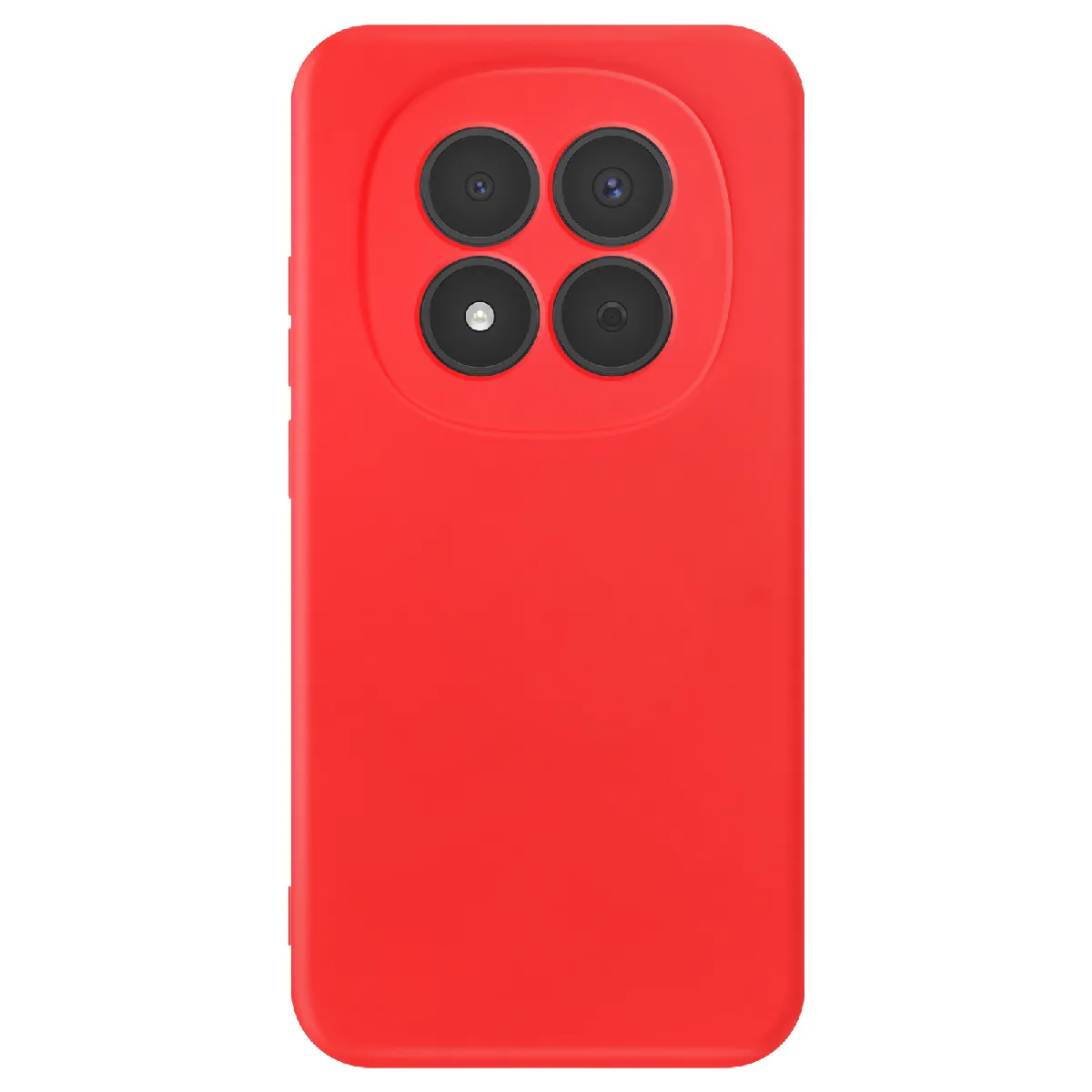 Avizar Rouge Coque Soft-Touch Pour Redmi Note 15 Pro 5G En Silicone Anti-Dérapant