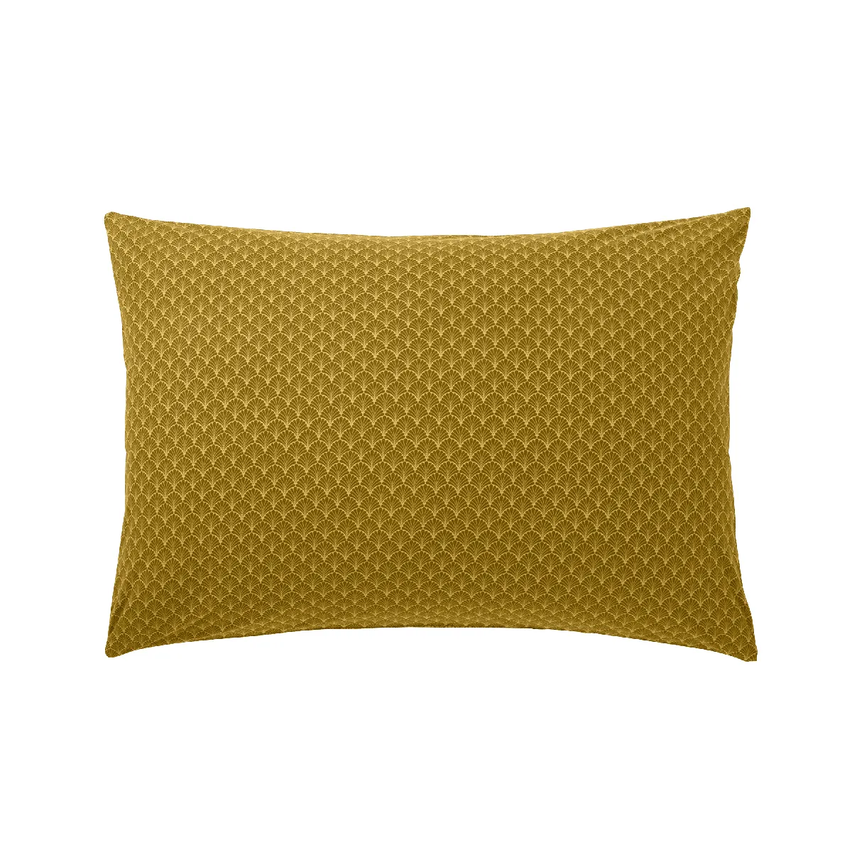 ORIGIN  Taie d'oreiller en Bambou - 50 x 70 cm - Jaune Curry
