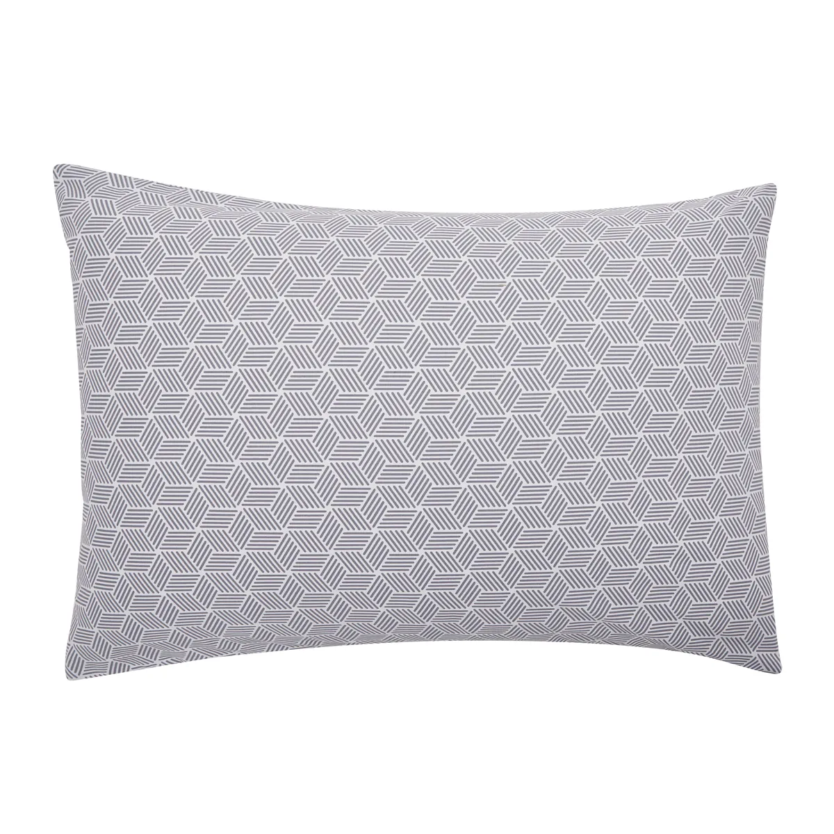 ORIGIN  Taie d'oreiller en Bambou - 50 x 70 cm - Blanc et noir