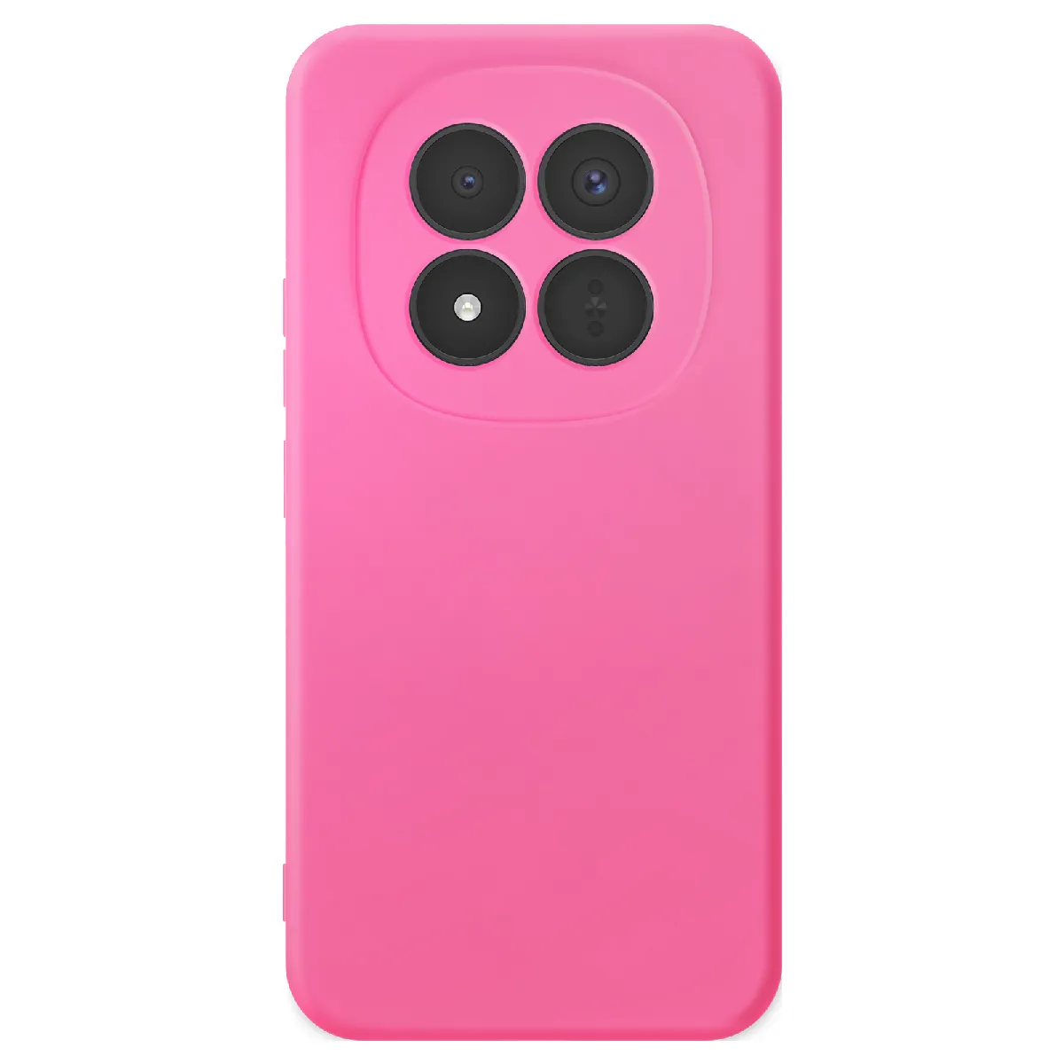 Avizar Rose Coque Soft-Touch Pour Redmi Note 15 Pro Plus 5G En Silicone Anti-Dérapant Fuchsia