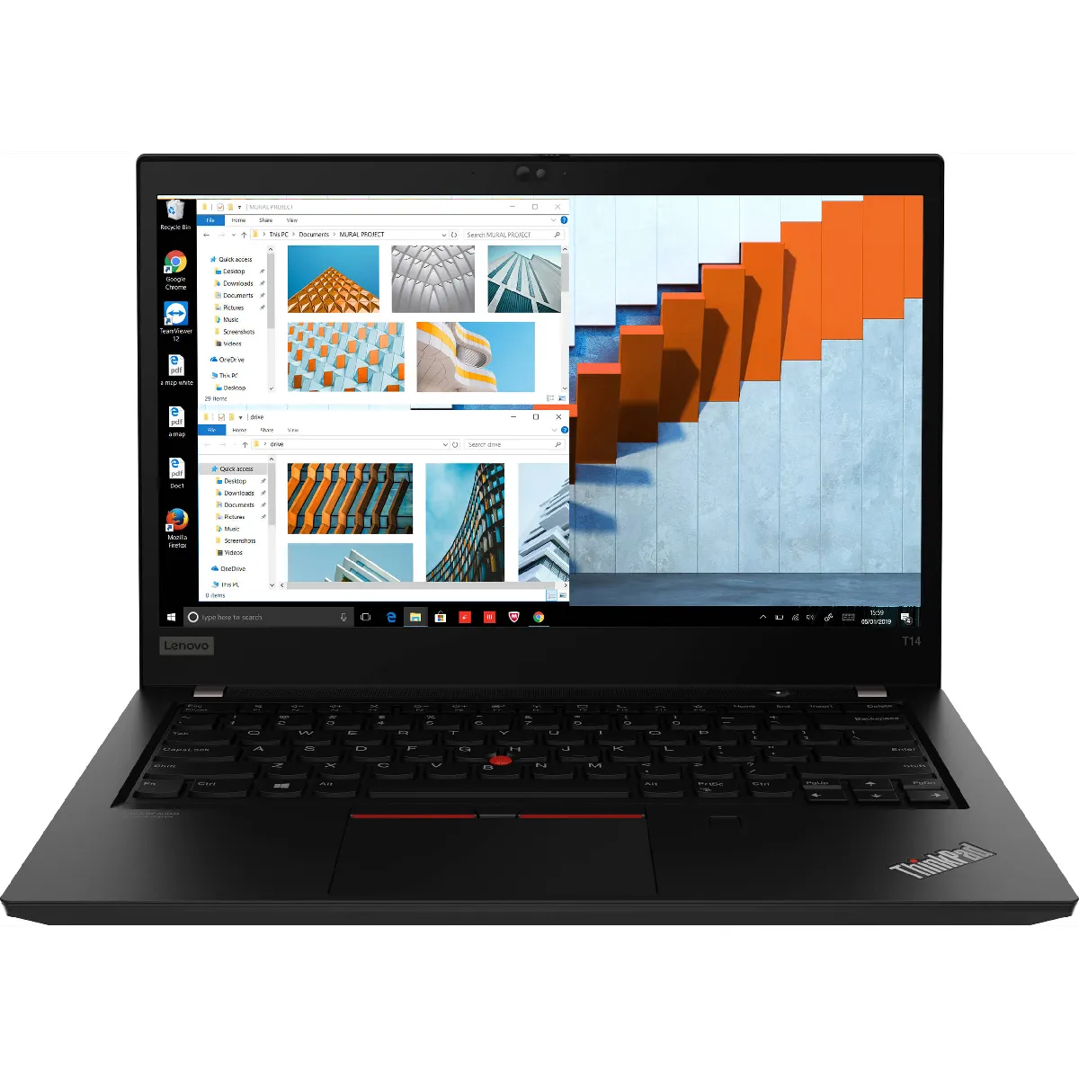 Lenovo ThinkPad T14 Gen 1 i5 SSD 14'' W11 - vue 4