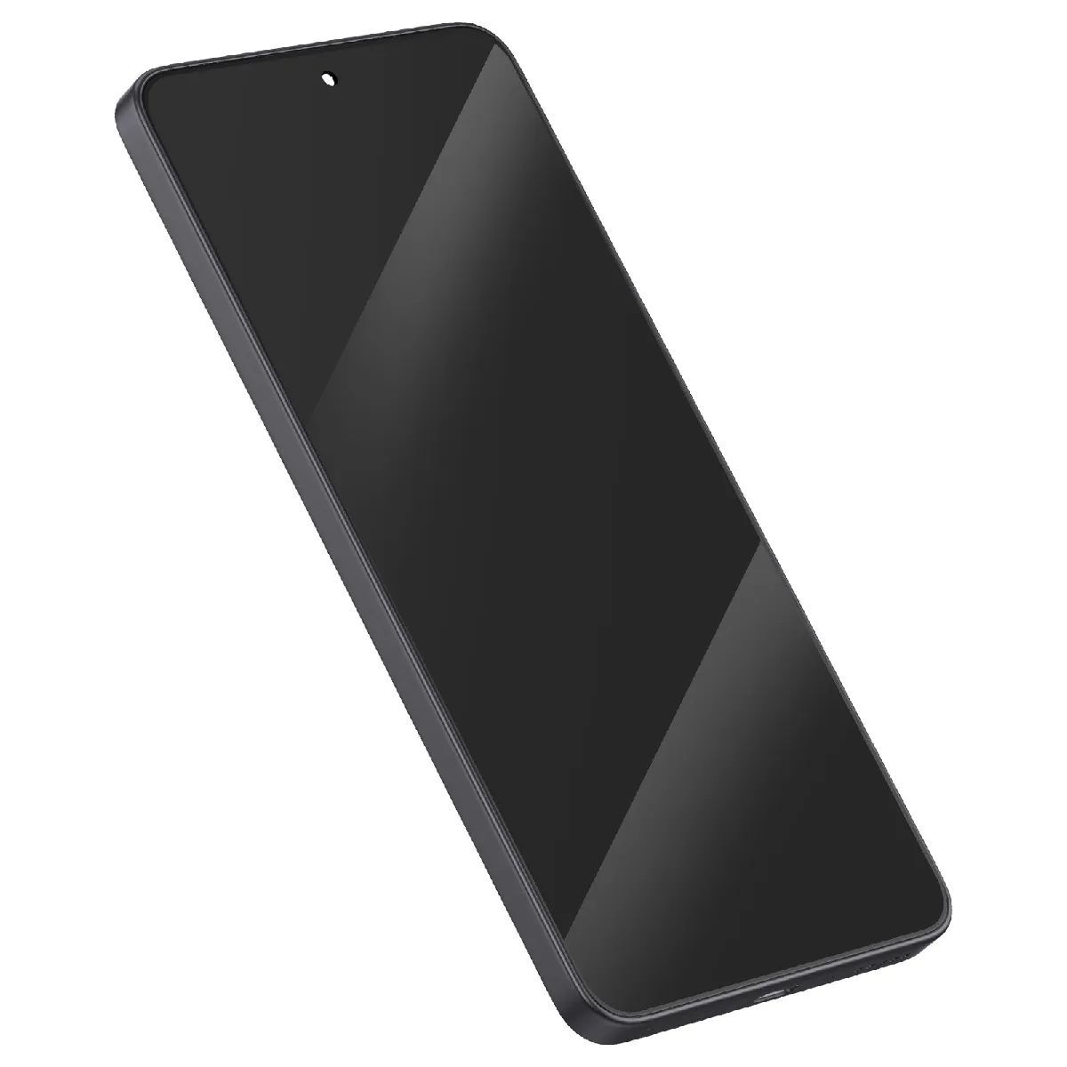 Avizar Noir Clappio Écran Complet Pour Xiaomi Redmi Note 14 5G Dalle Amoled Avec Vitre Et Châssis