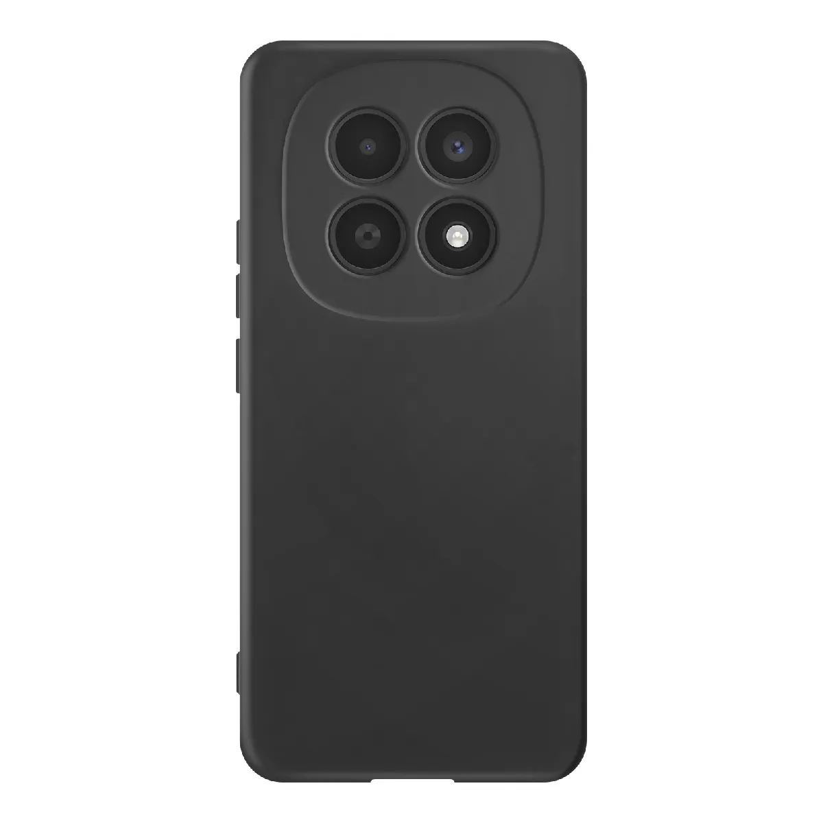Avizar Noir Coque Soft-Touch Pour Redmi Note 15 4G En Silicone Anti-Dérapant