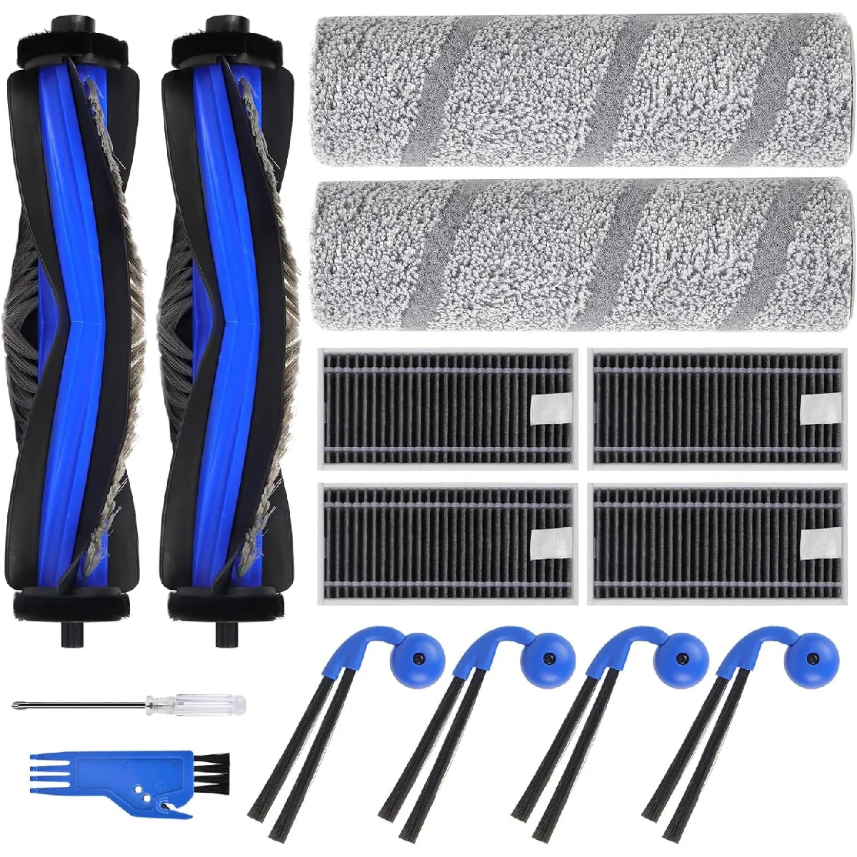 Inf Kit D'accessoires De Remplacement Compatible Avec Ecovacs Deebot X1 Pro/X11 Omni Cyclone