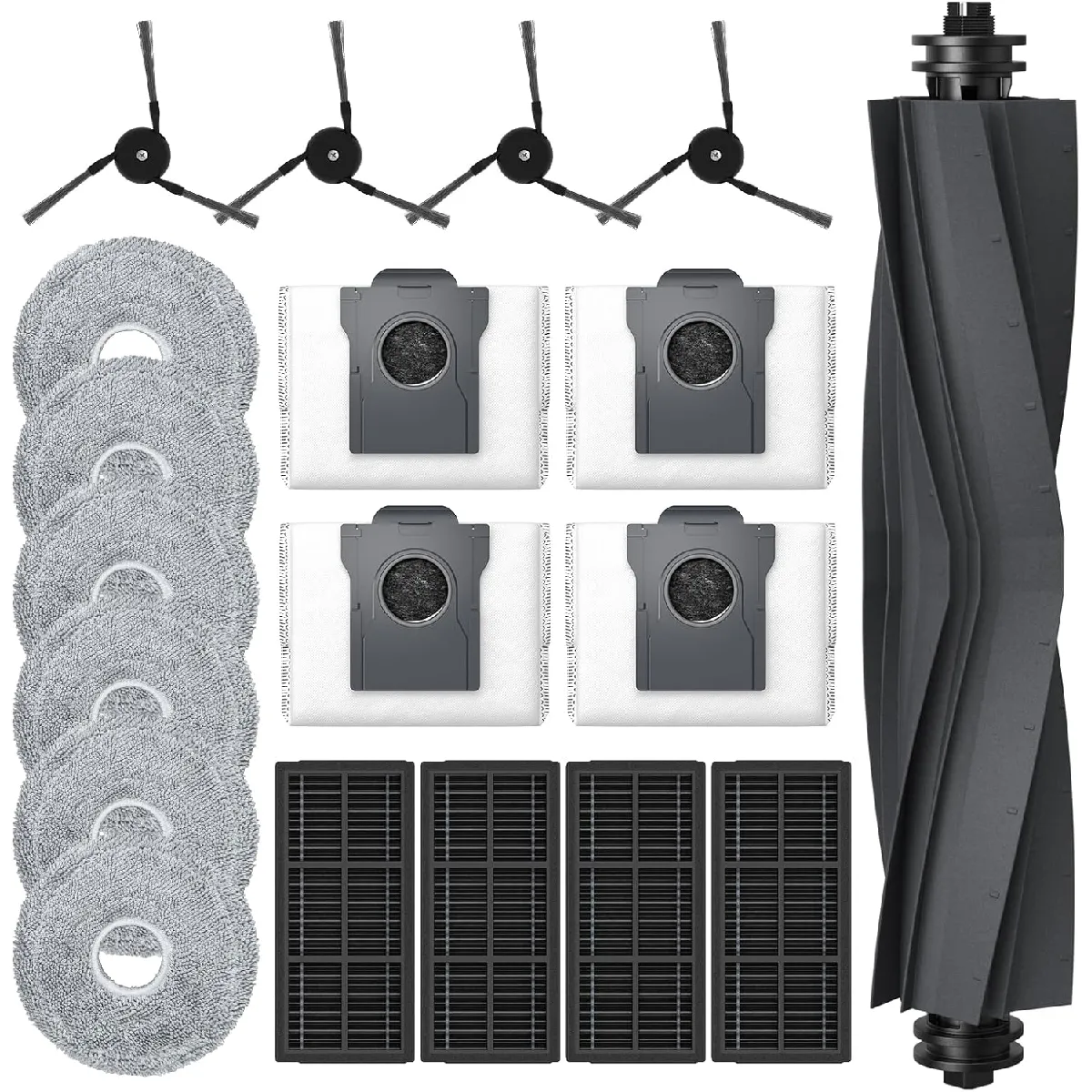 Inf Kit D'accessoires Dreame X40 Ultra - Gardez Votre Robot Nettoyant Comme Neuf