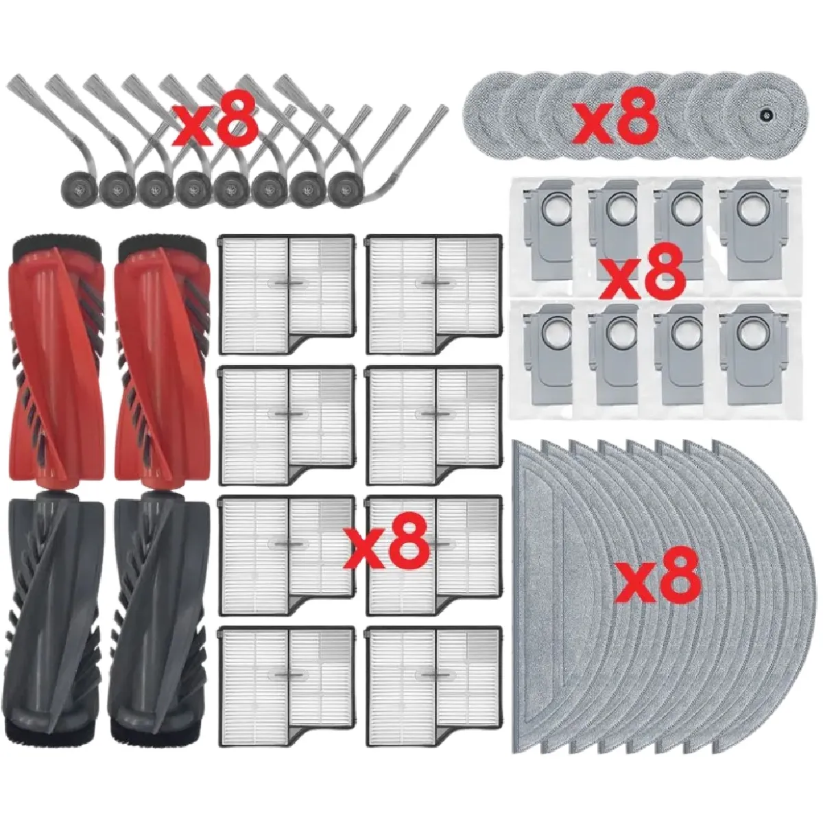 Inf Kit De Remplacement Roborock Saros 10/S9 Maxv Ultra