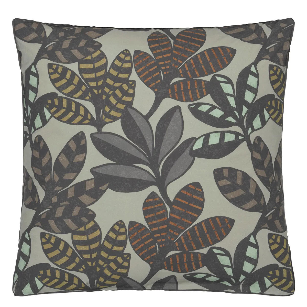 DESIGNERS GUILD  Taie d'oreiller en Percale de coton - 65 x 65 cm - Vert