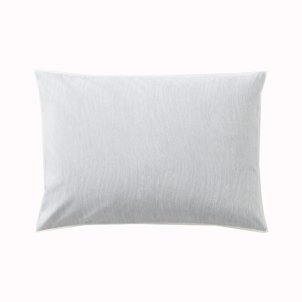 A DEMAIN  Taie d'oreiller en Microfibre - 50 x 70 cm - Ciment/Gris Perle