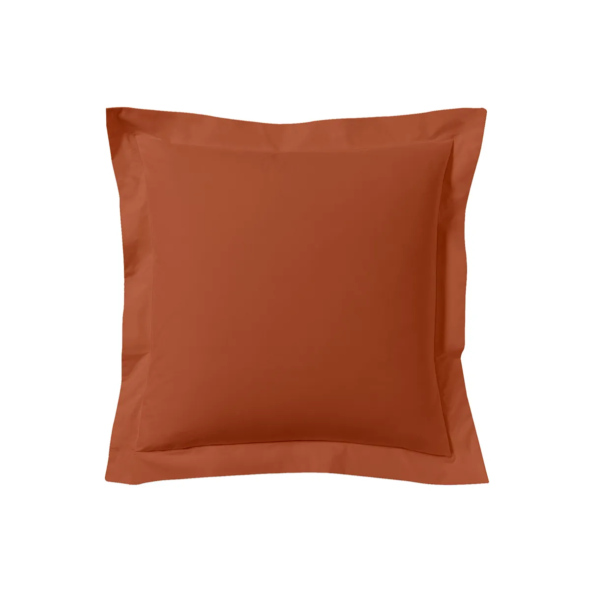 A DEMAIN  Taie d'oreiller en Coton - 63 x 63 cm - Terracotta