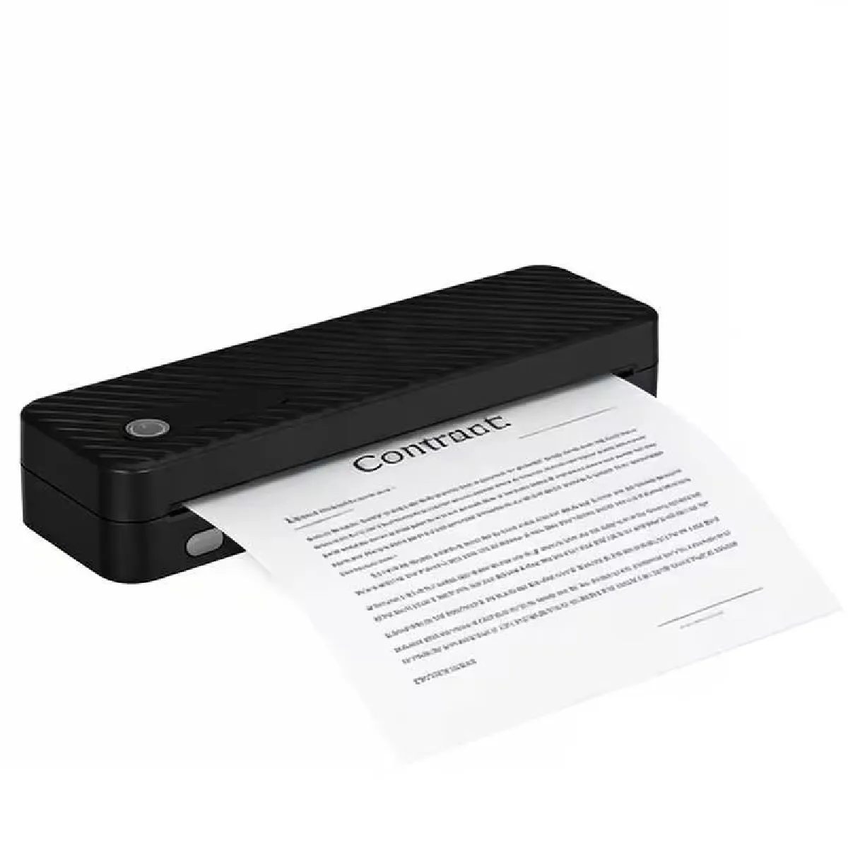 INF Imprimante Thermique A4 Sans Encre - Imprimante Portable 8 Pouces Black