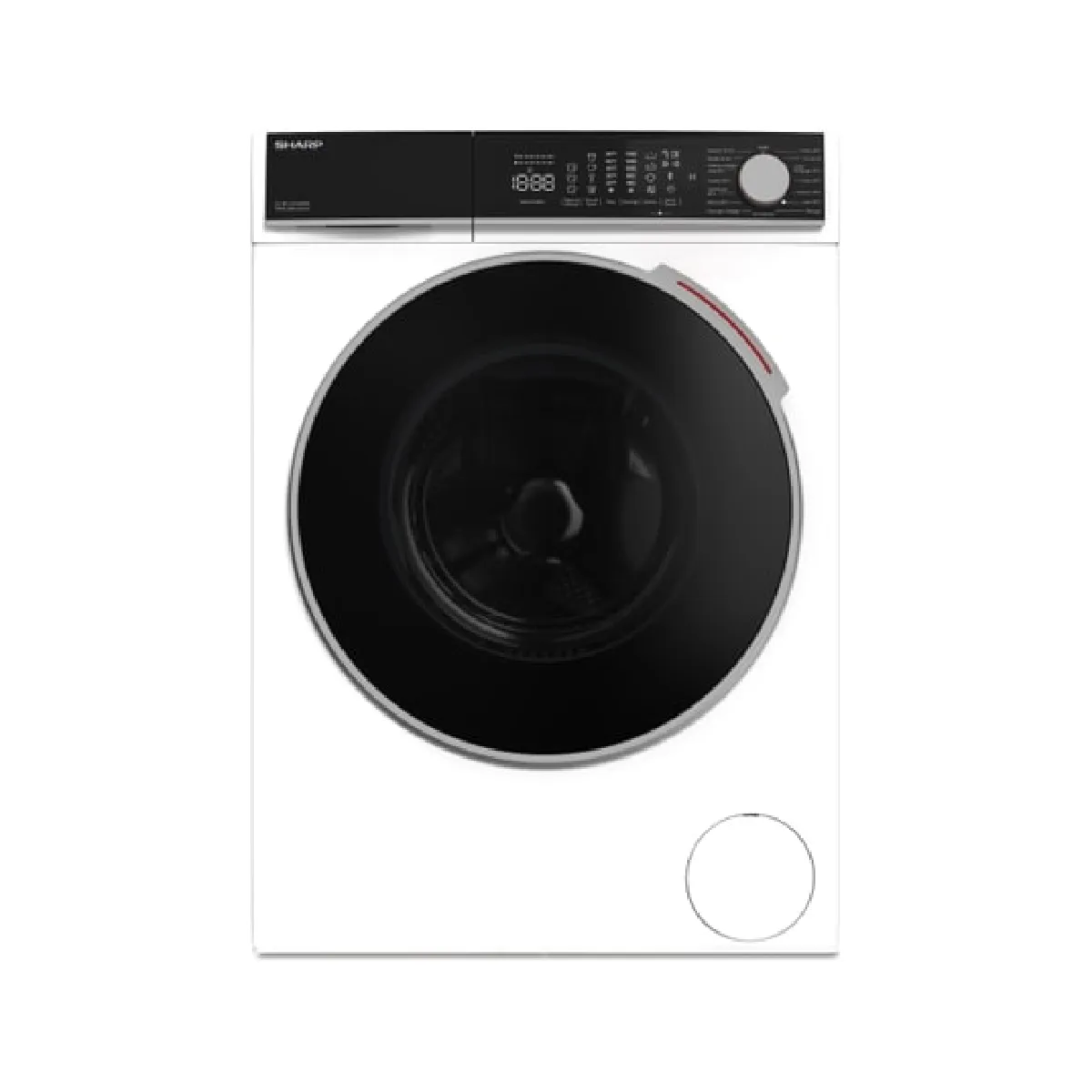 Lave-Linge Frontal SHARP ESNFL014CWNA – 10 Kg, 1400 trs/min, Induction - vue 2