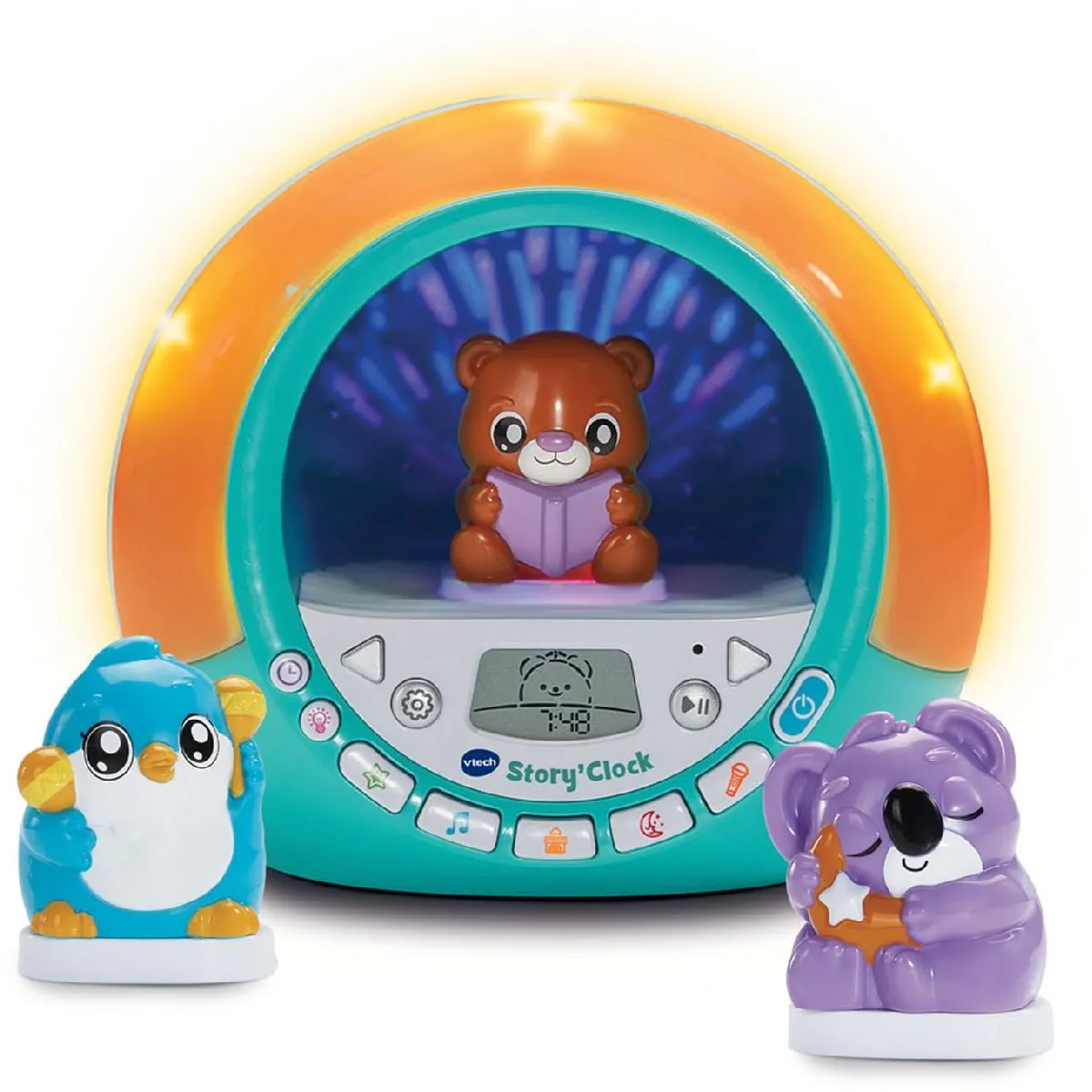 Réveil Éducatif Vtech 80-621905 – Conteuse-Réveil, Coach Sommeil Enfant - vue 8