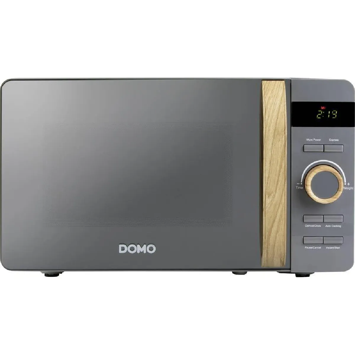 Domo Gris Micro-Ondes - Do3420 - Avec Finition Boisée - L45,1 X P34,7 X...