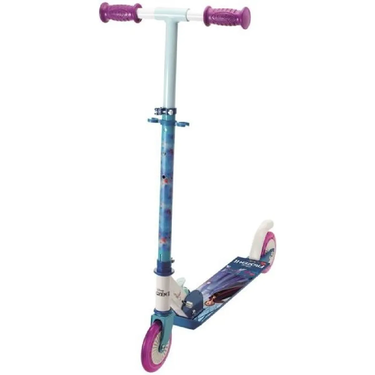 Smoby La Reine des Neiges Patinette 2 Roues Pliable Trottinette Enfant Roues Silencieuses 750363 83 - vue 4