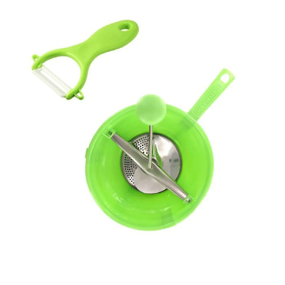Éplucheur Fackelmann Plastique Céramique Inox Multicolore